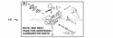 Carburetor Group Diagram and Parts List for  Briggs and Stratton Engine